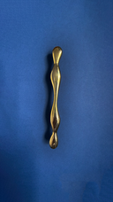 Wavy Handle Hammered Nickel
